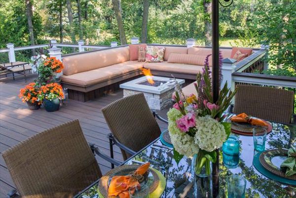 Trex Spiced Rum Decking