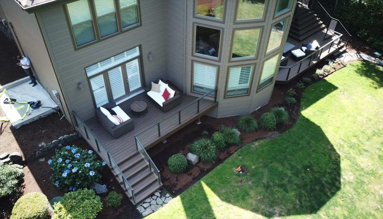 Trex Spiced Rum Deck in NW Portland