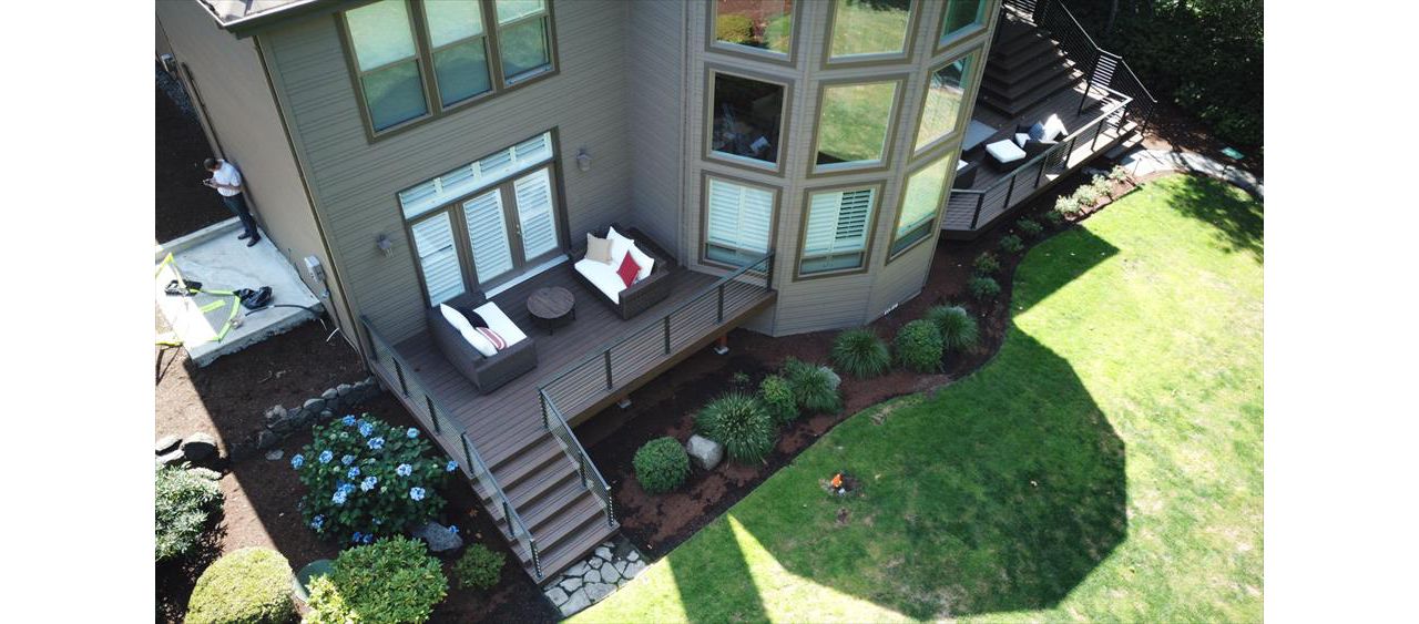 Trex Spiced Rum Deck in NW Portland