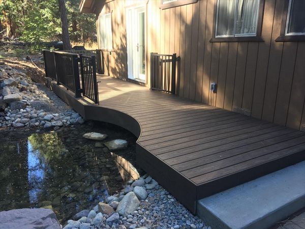 Custom Spiced Rum Deck in Graeagle