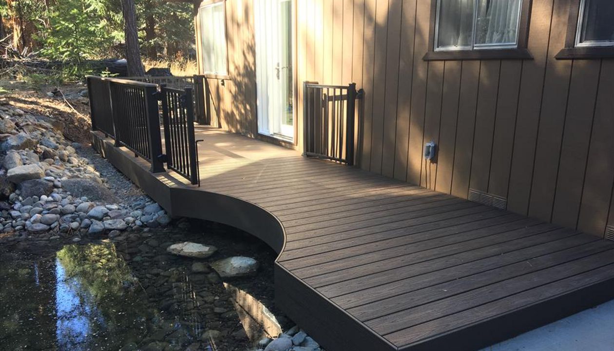 Custom Spiced Rum Deck in Graeagle