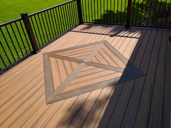 Trex Transcend Spiced Rum and Havana Gold Decking in Sioux Falls, SD