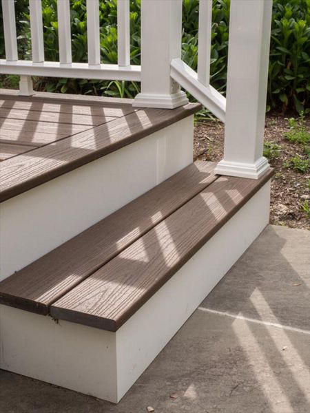 Multi-level Deck and Screened Porch, Trex Transcend, Spiced Rum, Wilton, CT