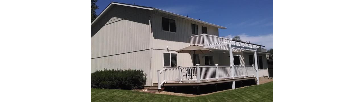 Transcends Decking: Rope Swing &amp; Transcends Railing: White