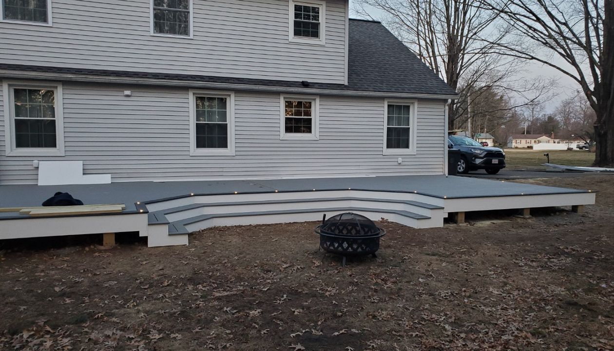 pebble gray/ winchester gray boarder