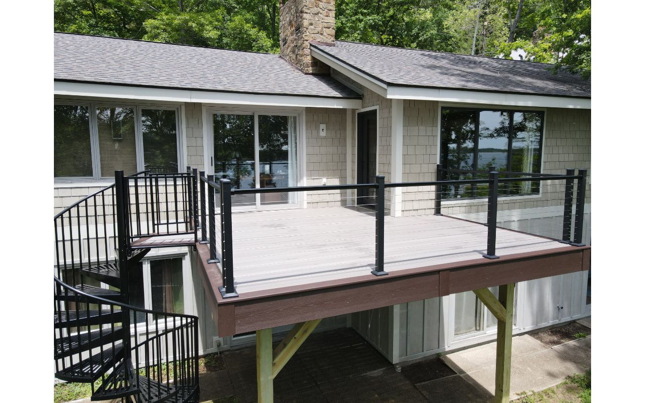 Rocky Harbor, with spiral staircase