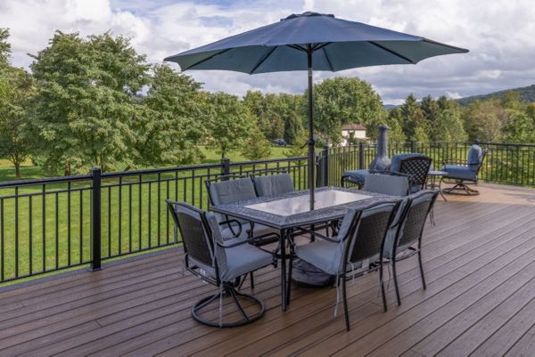 Trex Deck with a view in Phillipsburg, NJ