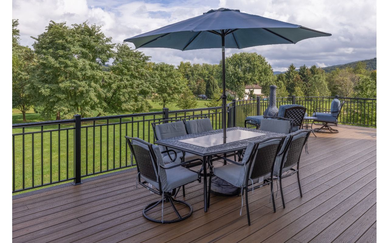 Trex Deck with a view in Phillipsburg, NJ