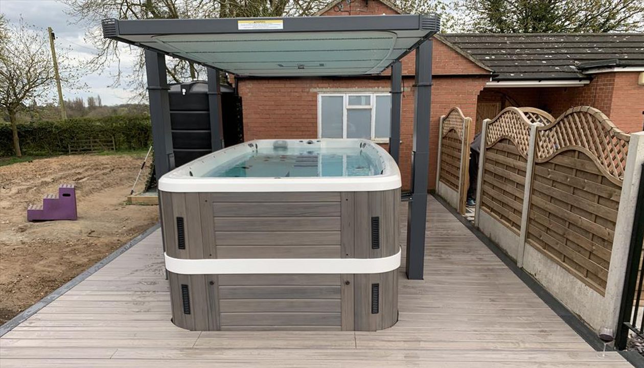 Trex Enhance Rocky Harbor with Calm Water picture frame