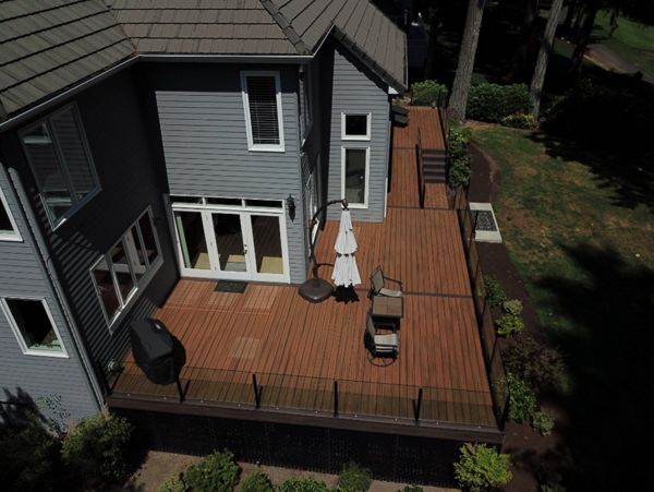 Trex Transcend Havana Gold Deck