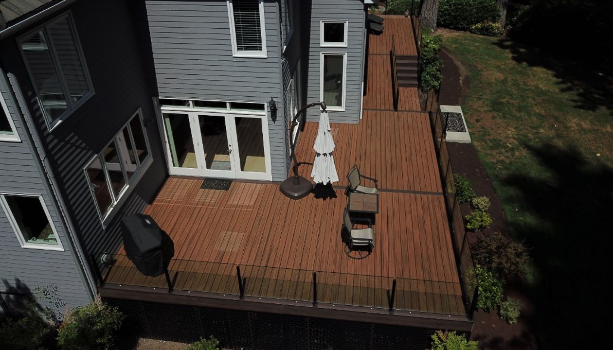 Trex Transcend Havana Gold Deck