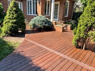 Backyard Deck Minneapolis Lava Rock