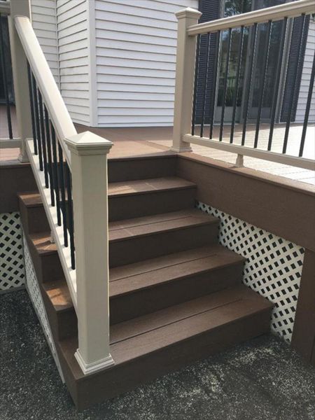 Saddle Brown with Lattice Skirt