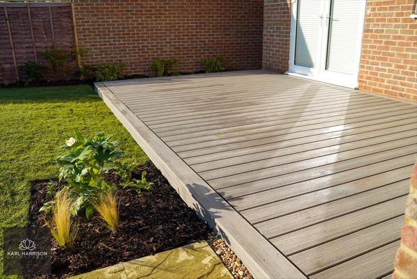 Tring Composite Decking by Trex designs by Karl Harrison