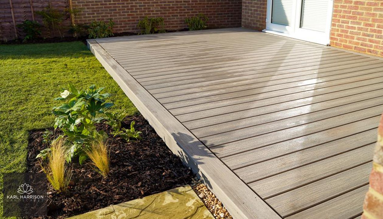 Tring Composite Decking by Trex designs by Karl Harrison