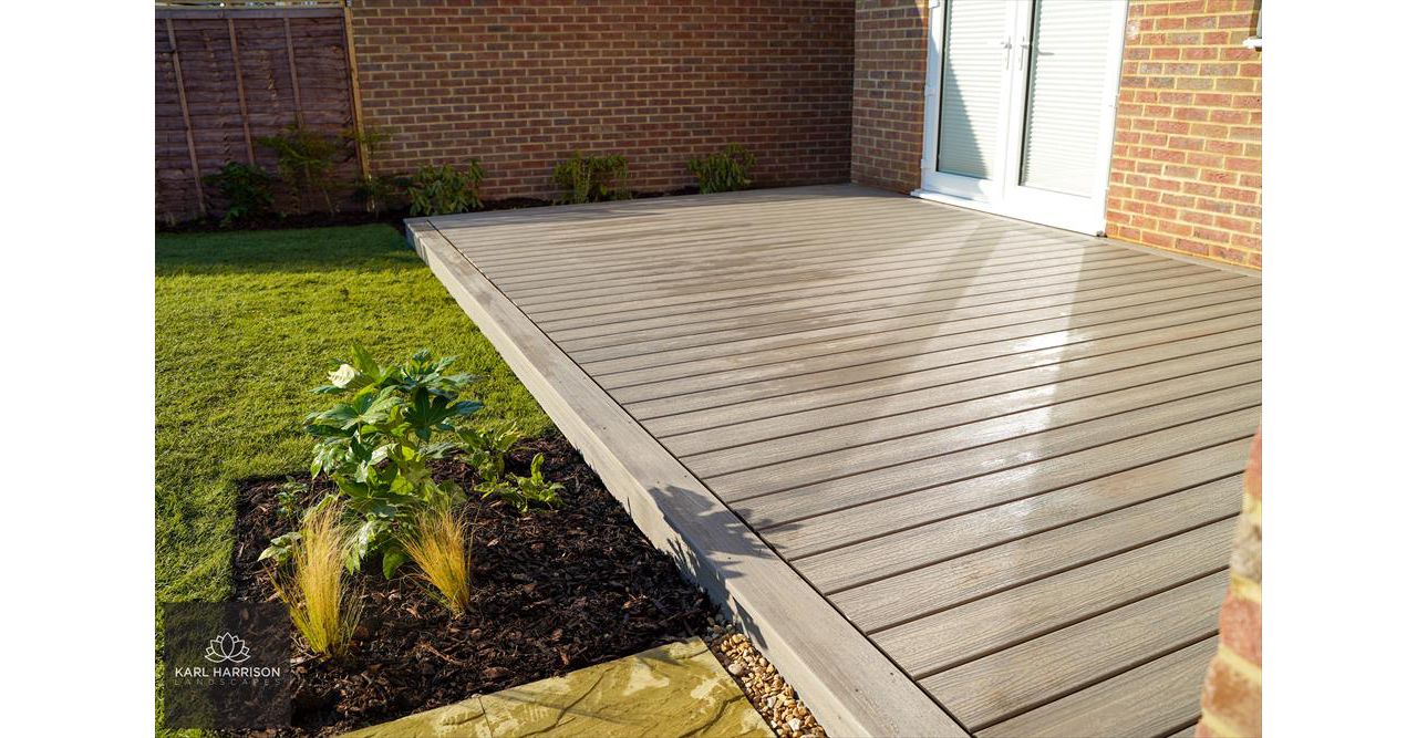 Tring Composite Decking by Trex designs by Karl Harrison