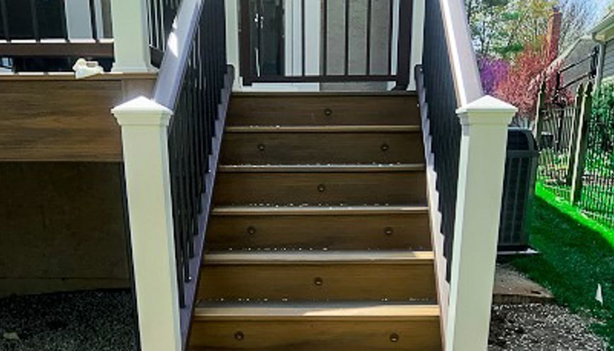 Trex Transcend Havana Gold Trex Transcend railing Trex Elevations framing