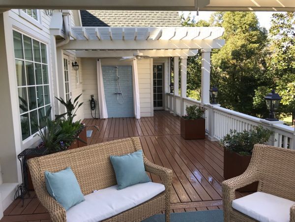 Trex Balcony and Pergola 2