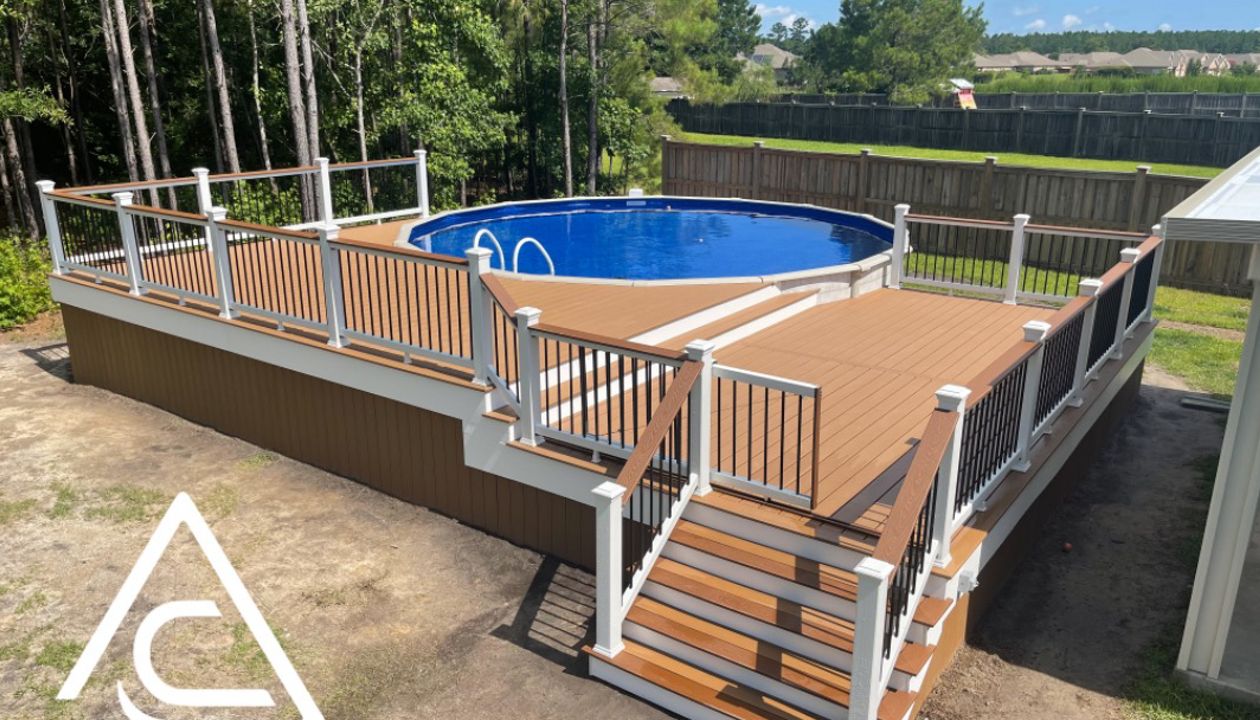 Trex Enhance Beach Dune & Saddle Select Pool Party! Wow!