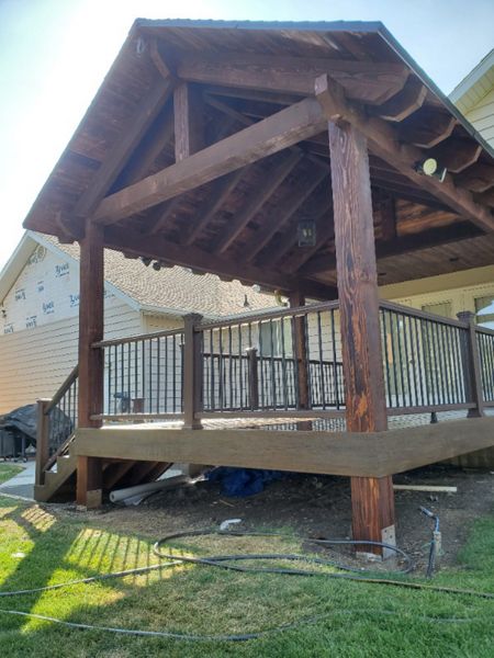 Spiced Rum deck. Draper Ut