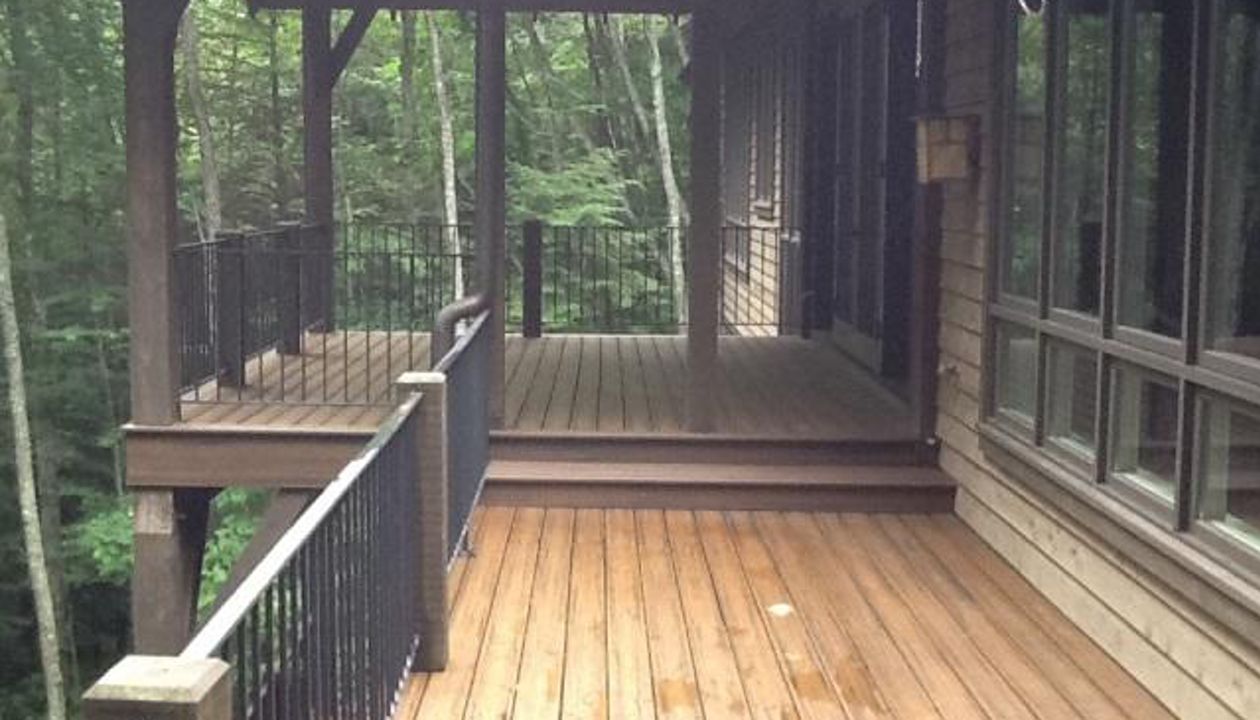 Trex Transcend Spiced Rum works well with both rustic & contemporary homes