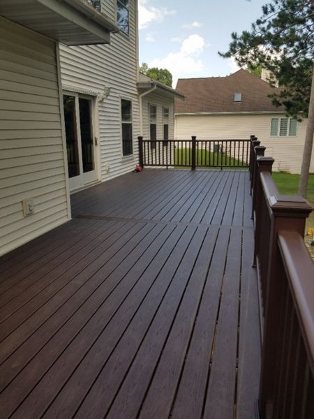 Vintage Lantern decking