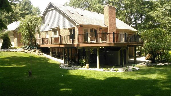 Transcends Decking with Reveal Railing