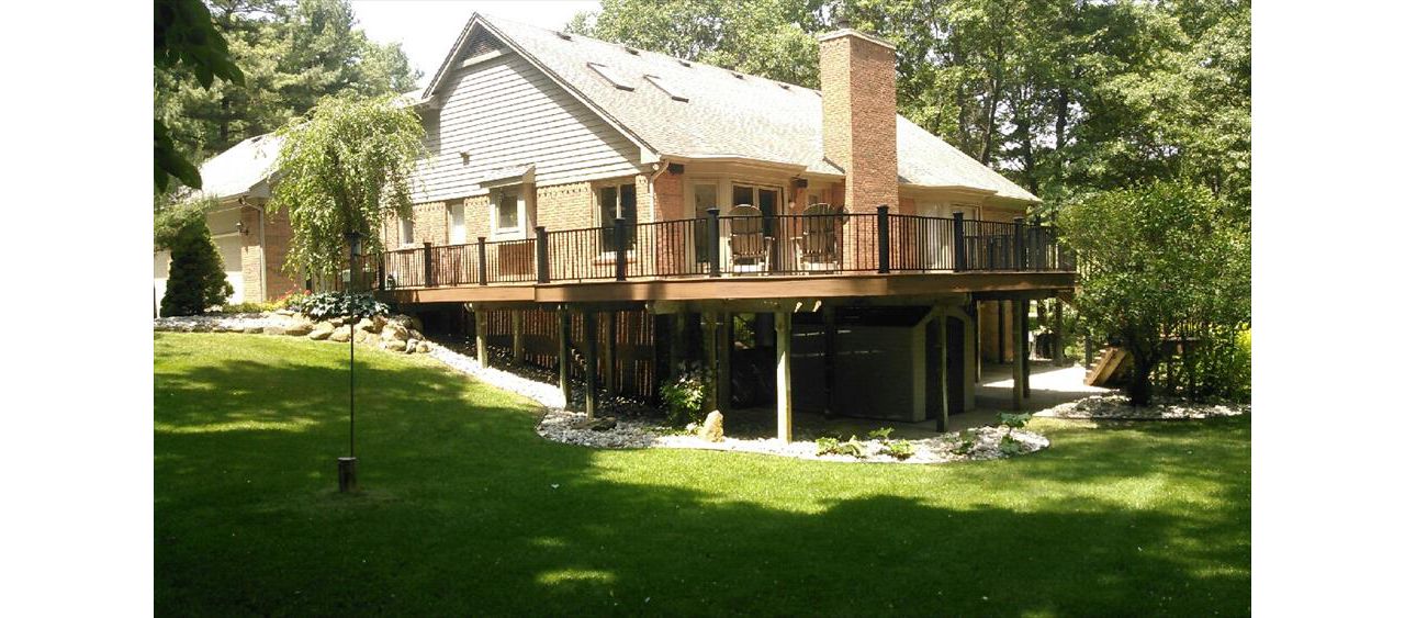 Transcends Decking with Reveal Railing