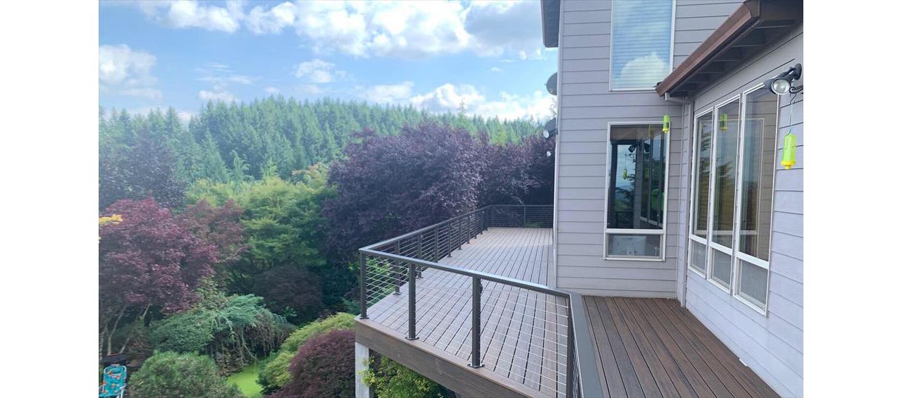Trex Spiced Rum Deck in Oregon City
