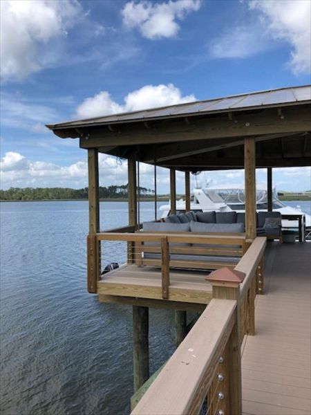 Trex Transcend Rope Swing Decking in Savannah, GA