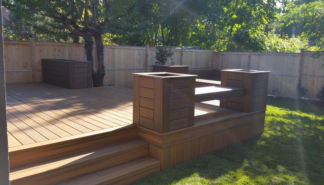 Trex Transcend Havana Gold Spiced Rum Brown Composite Decking Ottawa, Manotick, Carleton Place, Ontario