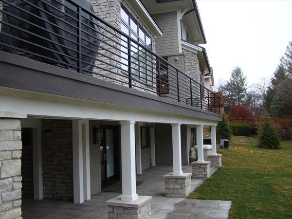 Trex deck in Novi, Michigan