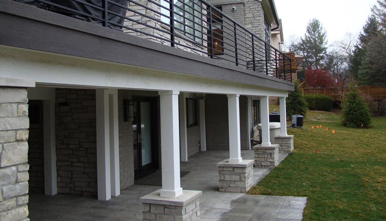 Trex deck in Novi, Michigan