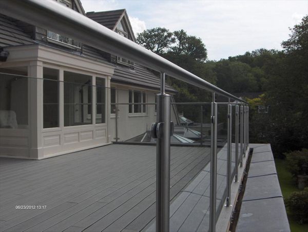 Island Mist Grey on large balcony. Exmouth