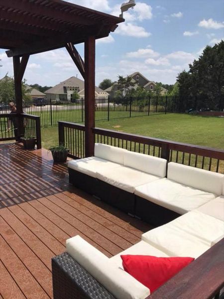 Trex composite decking