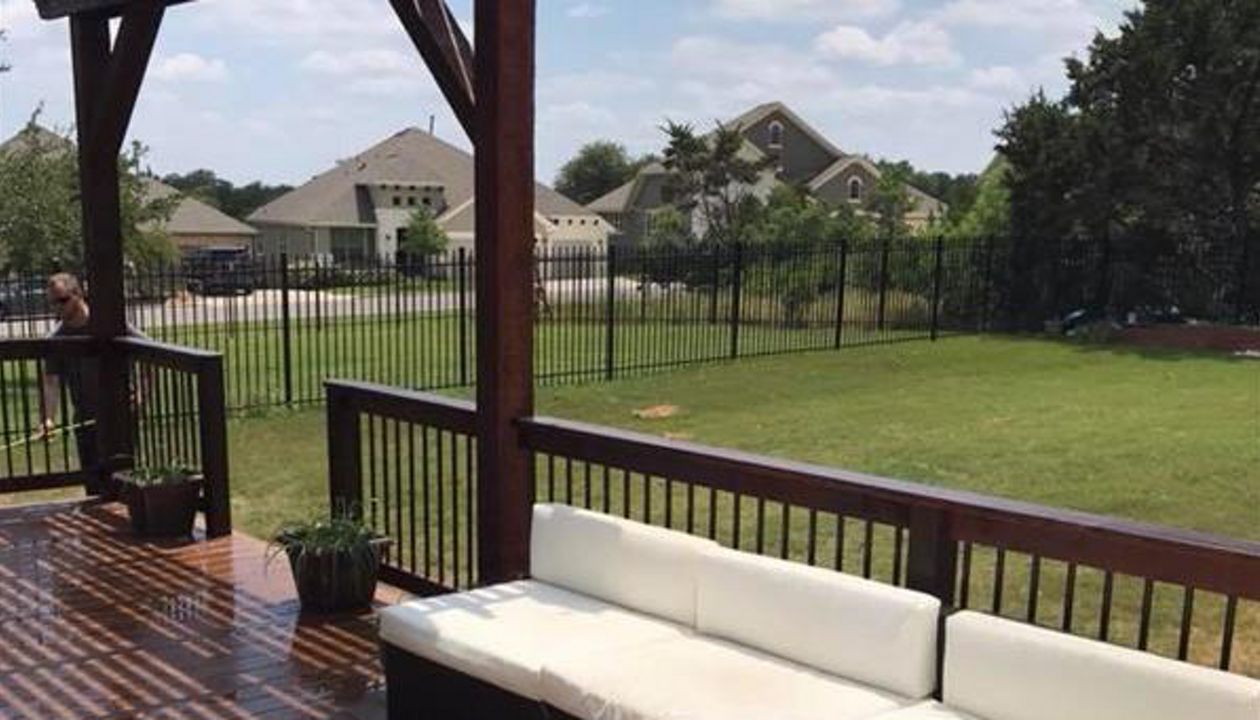 Trex composite decking