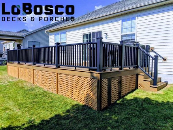 Trex Transcend Decking, railings and Trim