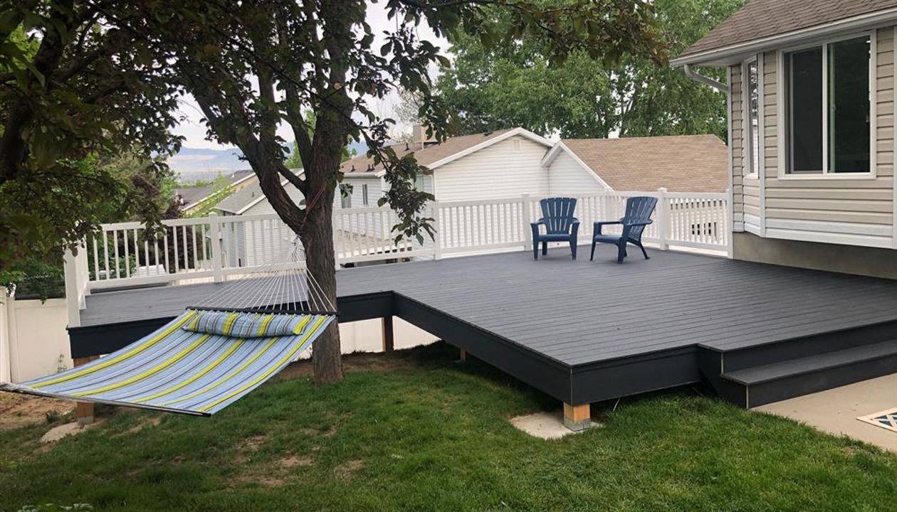 great new use able outdoor space.