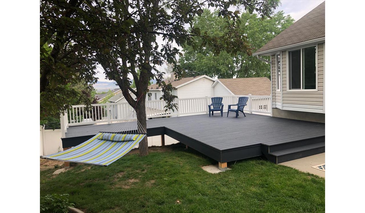 great new use able outdoor space.