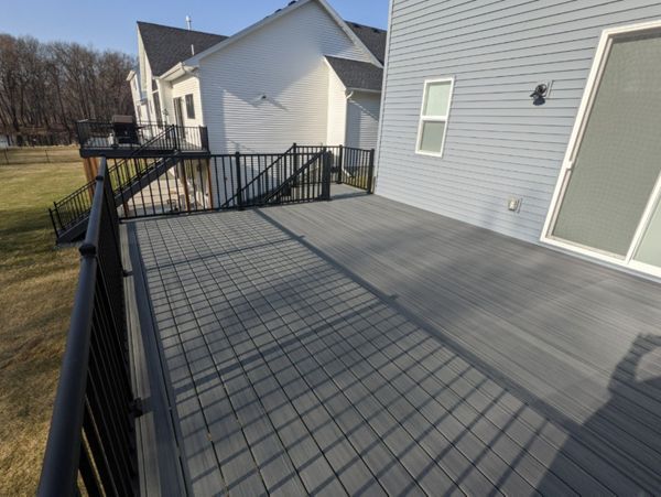 Trex Transcend Earth Tones and Tropical's.