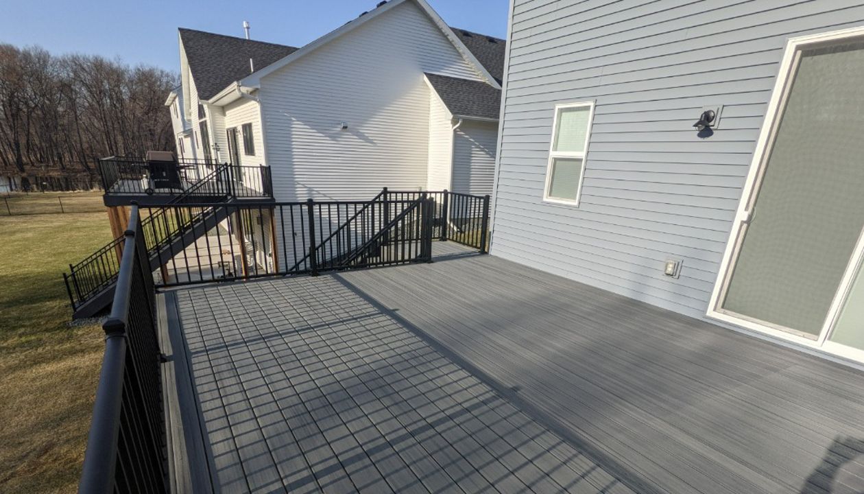 Trex Transcend Earth Tones and Tropical's.