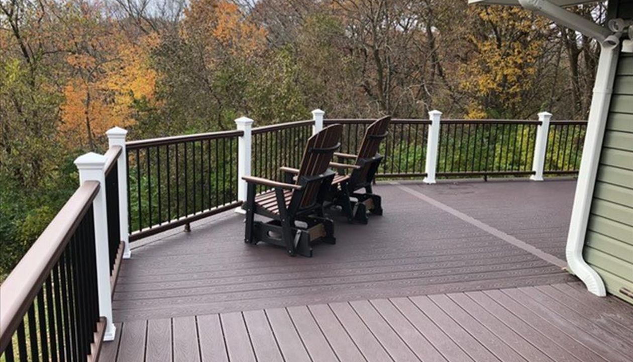 Trex Transcend decking and railing