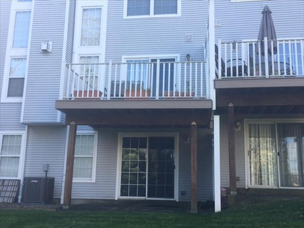 Trex decking installed on multi-family in Basking Ridge NJ