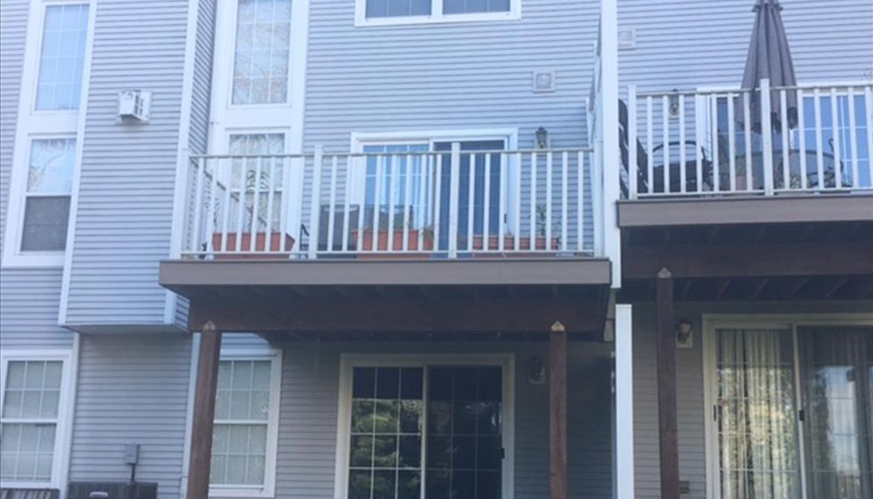 Trex decking installed on multi-family in Basking Ridge NJ