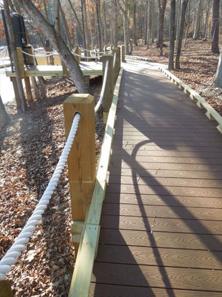 Trex Select Saddle Decking