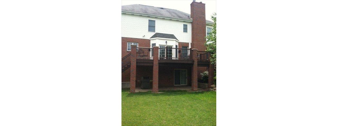Vintage Lantern decking and railing