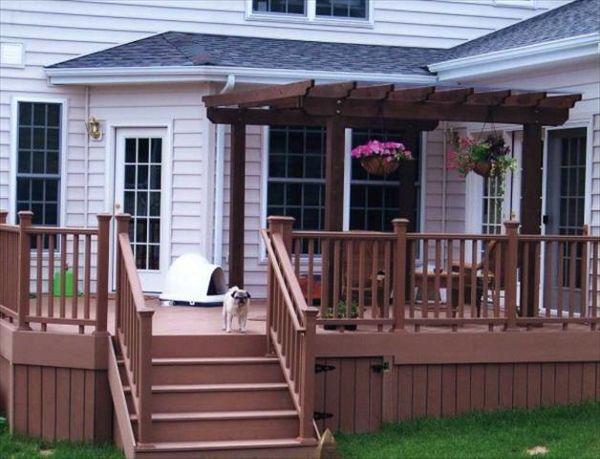 Trex Transcend Tree House Decking and Railing