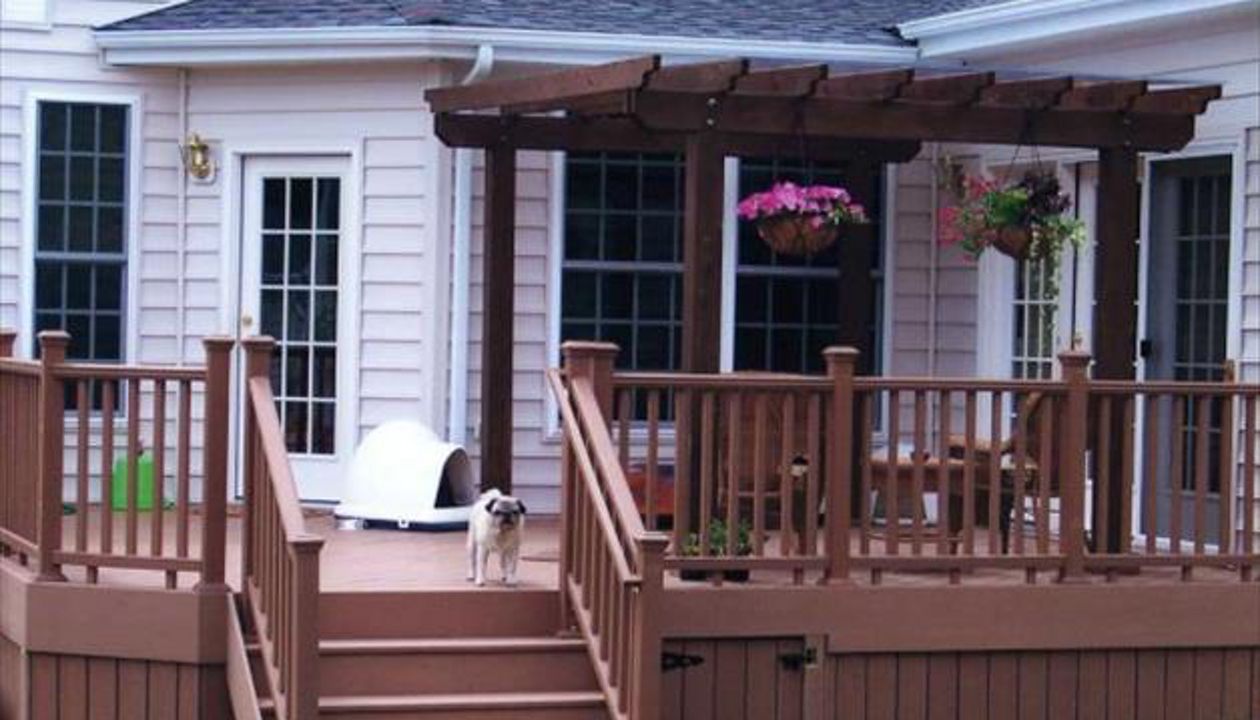 Trex Transcend Tree House Decking and Railing