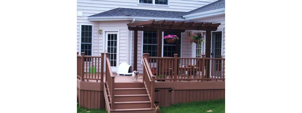 Trex Transcend Tree House Decking and Railing