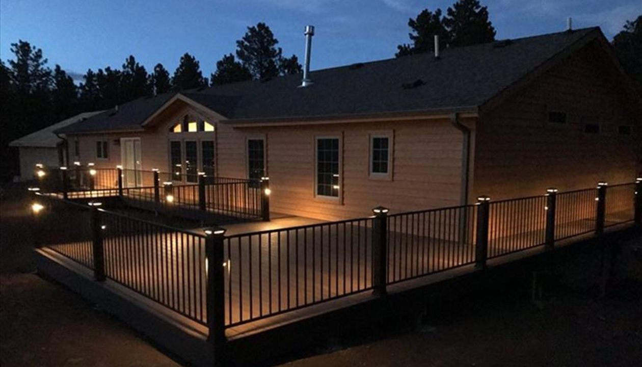 Rapid City, SD Trex Deck, Rail and Lighting